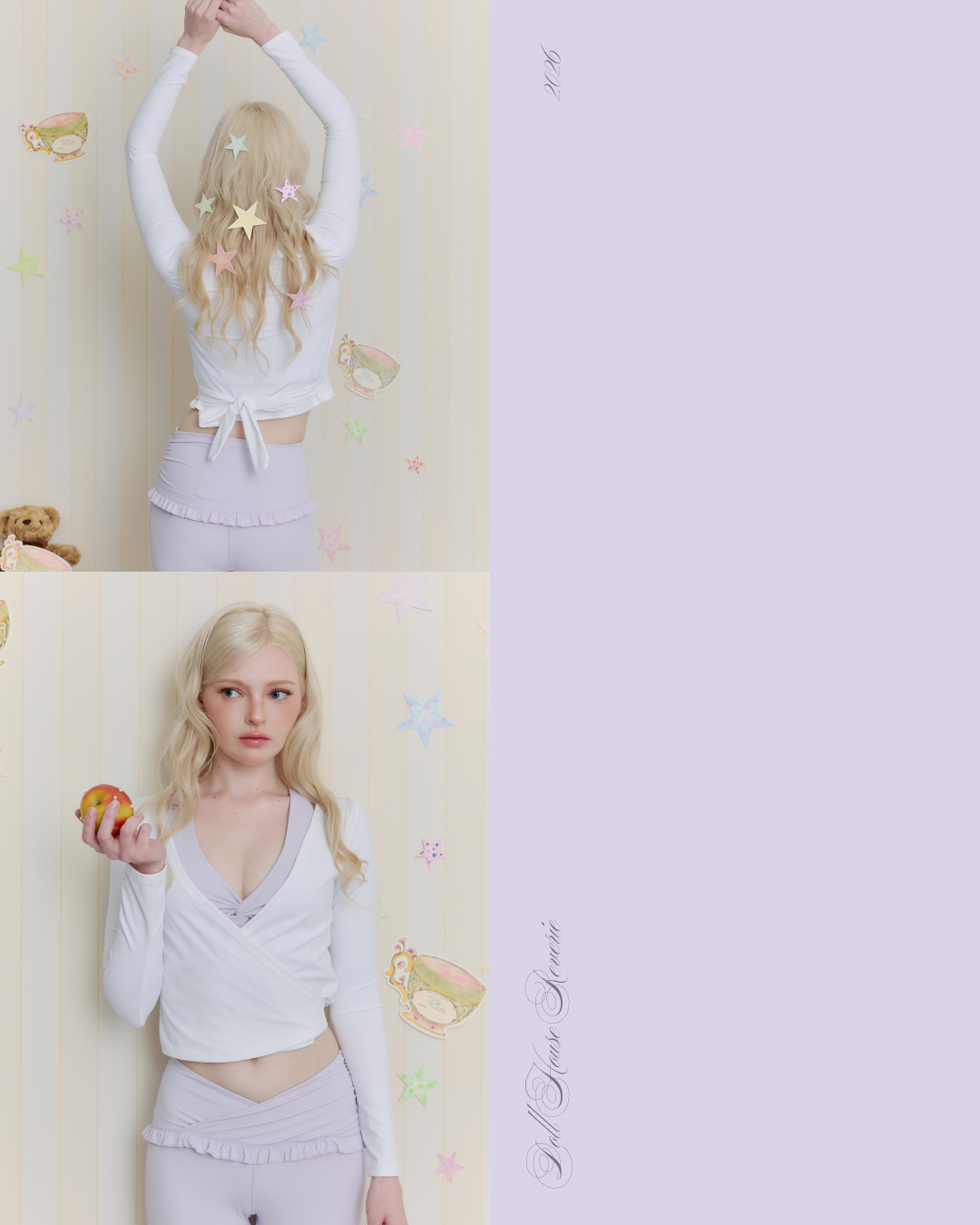 Lilac Whisper | Doll House Leggings